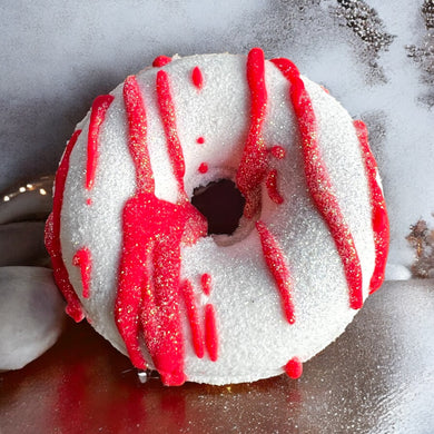 Peppermint Twist Donut Bath Bomb