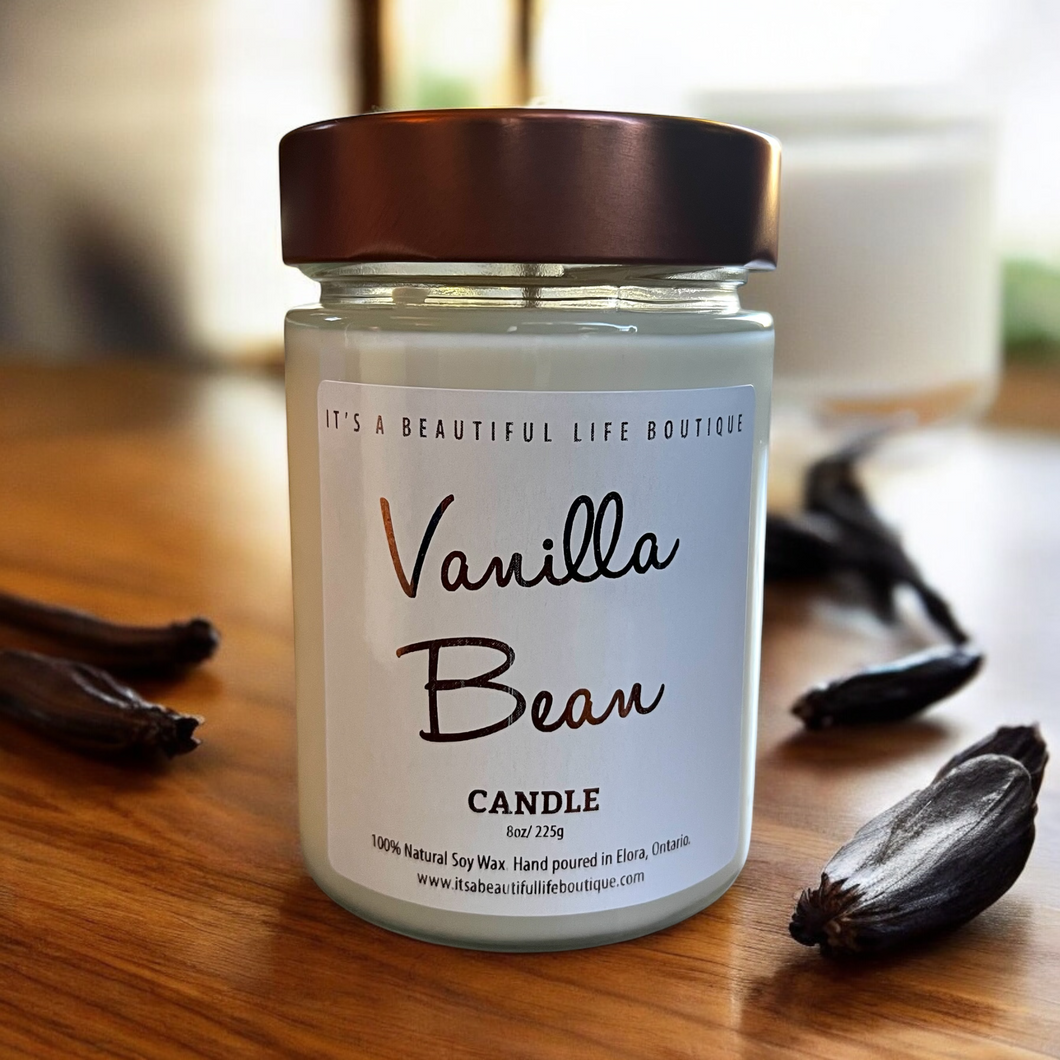 Vanilla Bean Soy Wax Candle