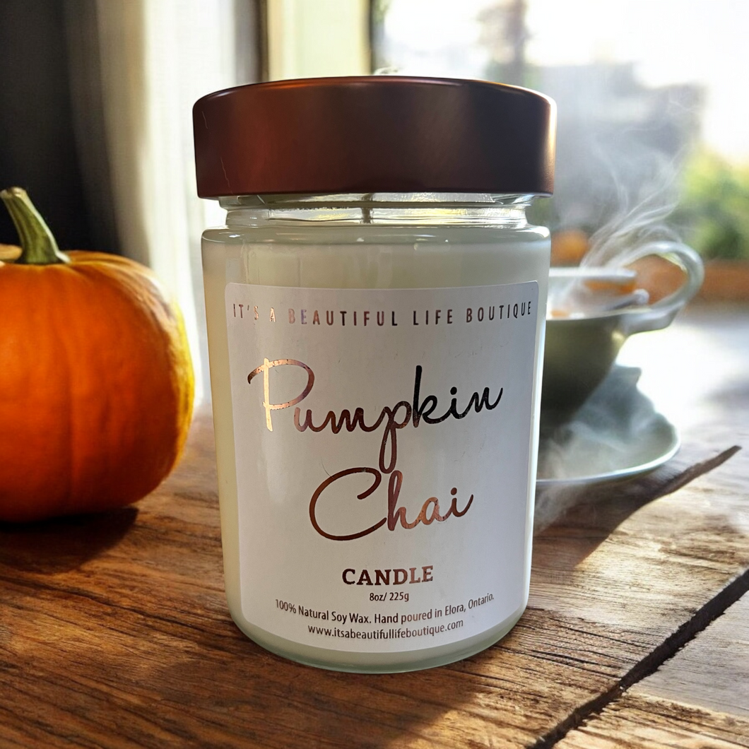 Pumpkin Chai Soy Wax Candle