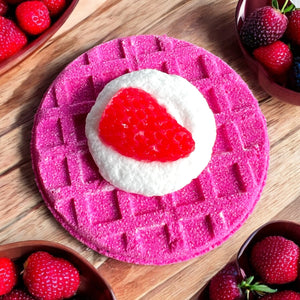 Berry Vanilla Waffle Bath Bomb