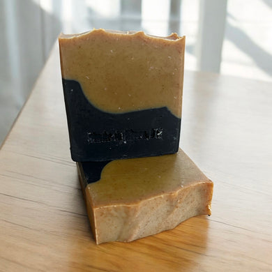 Turmeric and Charcoal Artisan Handmade Soap