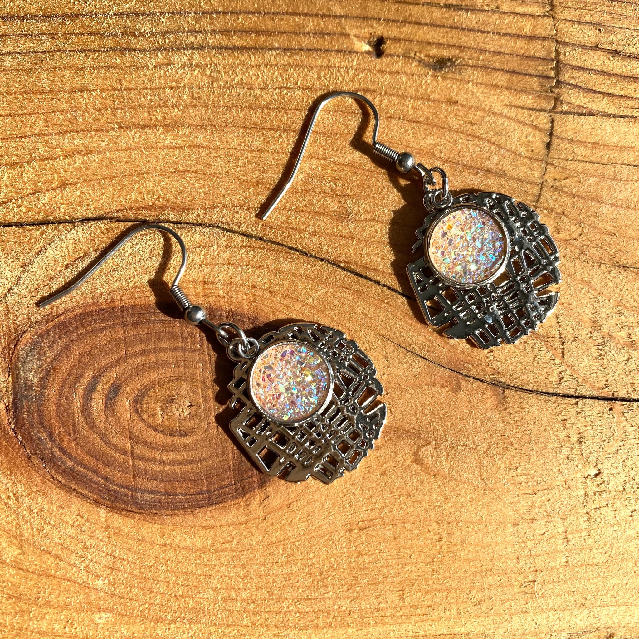 Sugar Geode Drop on sale Earrings